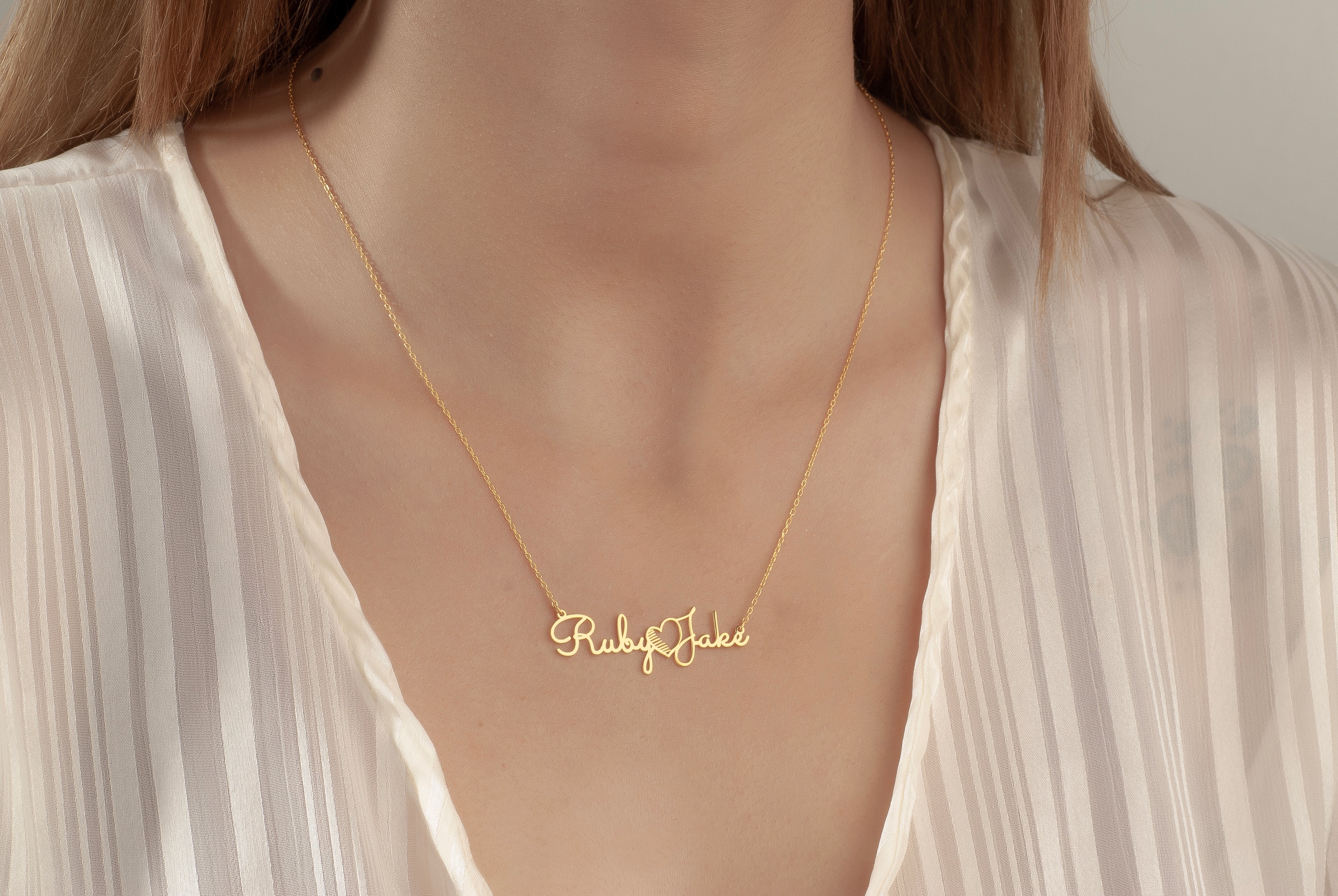 2Lİ KALP İSİM KOLYE 29