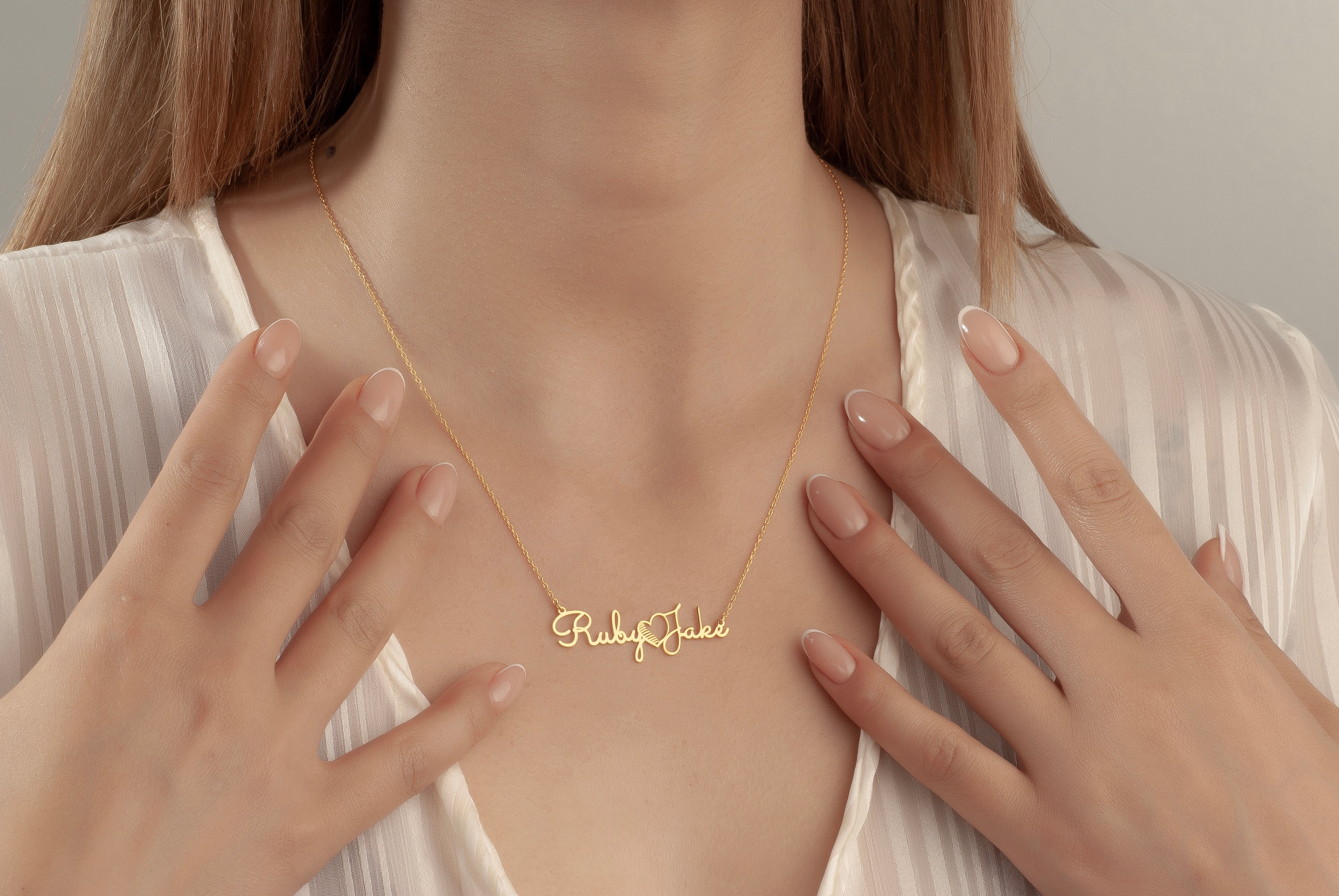 2Lİ KALP İSİM KOLYE 29